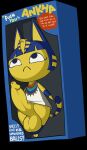  1futa ankha_(animal_crossing) bcdickchix doll innanamate_object lol 