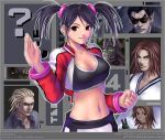 2_girls 3boys ? brazil breasts christie_monteiro cleavage collarbone cowboy_shot hwoarang hwoarang_(tekken) king_(tekken) ling_xiaoyu looking_at_viewer lowres mexico midriff mishima_kazuya multiple_boys multiple_girls namco navel seedark short_hair smile solo_focus steve_fox stomach tekken tekken_1 tekken_2 tekken_3 tekken_4 tekken_5_dark_resurrection tekken_8 tekken_blood_vengeance tekken_bloodline tekken_tag_tournament tekken_tag_tournament_2 tekken_the_motion_picture twin_tails yoshimitsu yoshimitsu_(namco)