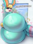 animal_crossing ass_focus furry hyper_ass male_only nintendo sasha_(animal_crossing) text volkokot