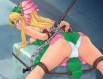  1girl 2boys ass blonde_hair blue_eyes cum_in_ass cum_in_pussy cum_inside cum_on_body music nipples oral_sex panties panties_aside rape restrained riesz seiken_densetsu_3 sex_from_behind slideshow spread_legs square_enix trials_of_mana video 