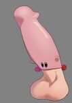 condom deto hyper_penis kirby_(series) nintendo stomach_bulge