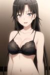  1girl alluring big_breasts black_hair bra bra_only cleavage kacchan shizuka_hiratsuka teacher underwear yahari_ore_no_seishun_lovecome_wa_machigatteiru. 