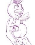  anthro cum cum_in_mouth evil_smile female male rabbit rabbit_ears tongue_out yin yin_yang_yo yuck 