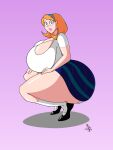 blonde_hair blue_eyes dexter's_laboratory gigantic_ass gigantic_breasts hourglass_figure jarsman_(artist) lisa_the_babysitter