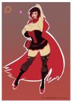 annon big_ass big_breasts bimbo bimbofication hourglass_figure ruby_rose rwby very_long_hair