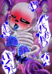 1boy 2020s 2023 2d 2d_(artwork) ahegao alternate_version_available animated_skeleton black_censor_bar blue_penis blue_tongue blush bottom_sans bound censor_bar censored_penis crying crying_with_eyes_open digital_media_(artwork) ectopenis ectoplasm ectotongue japanese_text konoha6_(pixiv_id_1724049) large_filesize male_ahegao monster monster_boy nude penetration penis purple_tentacles sans sans_(undertale) sex simple_background skeleton small_penis soul soul_sex submissive sweat tears tentacle tentacle_ejaculation tentacle_on_male tentacle_penetration tentacle_sex tentacles tentacles_around_legs tentacles_on_male text text_bubble tongue_out uke_sans undead undertale undertale_(series) urethral urethral_penetration video_games