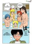 ami_mizuno bishoujo_senshi_sailor_moon black_hair blonde_hair blue_eyes blue_hair breasts makoto_kino mamoru_chiba minako_aino nipples nude nude_female older older_female rei_hino sailor_jupiter sailor_mars sailor_mercury sailor_moon sailor_venus swimming_pool usagi_tsukino young_adult young_adult_female young_adult_woman