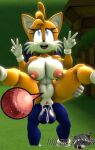 balls big_breasts breasts cum cum_inside fox gloves hair handwear hedgehog mammal miles_"tails"_prower nipples nude penis pussy sex smile sonic_the_hedgehog sonic_the_hedgehog_(series) source_filmmaker tito_tha_raccoon vaginal video_games