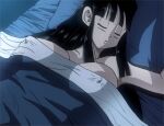 1girl anime anime_milf big_breasts black_eyes black_hair breasts chichi dragon_ball dragon_ball_z female_focus high_res huge_breasts human massive_breasts milk_(dragonball_z) naughty_turtle patreon patreon_paid patreon_reward sleeping solo_female topless topless_female