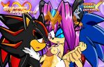  furry furry_only sega shadow_infinitus shadow_the_hedgehog sonic_the_hedgehog_(series) super_sonic_x_universe threesome 