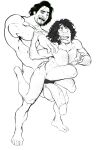 belly_bulge bruno_madrigal encanto latino male male/male male_only mariano_guzman sketch yaoi yaoi younger_penetrating_older zenpei