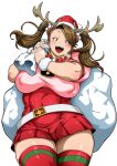 1girl big_breasts breasts brown_hair chubby clothed_female female_focus female_only gundam gundam_build_fighters_try long_hair rojiura_jack sazaki_kaoruko solo_female solo_focus