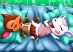 animal_crossing bbmbbf diana_(animal_crossing) fauna_(animal_crossing) fur34* furry nintendo palcomix