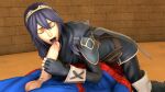 1boy 1girl 3d 69 big_breasts crossover fellatio fire_emblem licking_penis loverlassysponk lucina lucina_(fire_emblem) male/female nude_female oral penis_lick spider-man spider-man_(series)