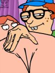 family_guy feel funny gif glasses guido_l hat lois_griffin neil_goldman squeezing vaginal_masturbation