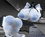 ber00 black_hair ghost ghost_girl gigantic_ass gigantic_breasts hourglass_figure the_ring yamamura_sadako