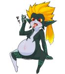 belly blush cum cum_in_mouth cum_inflation cum_on_belly cum_on_body cum_on_hand cum_on_tongue cum_on_upper_body cum_string cum_trail cumdrip female imp imp_midna inflation kemonon midna nintendo pregnant ricosye stomach_bulge the_legend_of_zelda the_legend_of_zelda:_twilight_princess