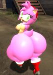 1girl 3d 3d_(artwork) amy_rose furry garry's_mod hyper_ass lmn789 pink_fur sega sonic_the_hedgehog_(series)