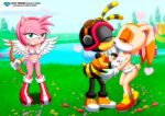  amy_rose bbmbbf charmy_bee cream_the_rabbit cupid diamond_level mobius_unleashed palcomix pietro&#039;s_secret_club sega sonic_the_hedgehog_(series) 