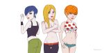 3_girls ass breasts ed,_edd,_'n'_eddy female_only kanker_sisters lee_kanker marie_kanker may_kanker short topless