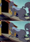 anthro anthroelephant ass big_ass big_breasts dumbo elephant matriarch mrsjumbo mrsjumbo_(dumbo) train