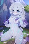 1girl anthro anthro_on_anthro blue_eyes breasts cum cum_in_hair cum_in_pussy cum_inside cum_on_body cum_on_breasts cum_on_face cum_on_lower_body cum_on_upper_body female_anthro fur furry kindred kindred_(league_of_legends) lamb_(league_of_legends) league_of_legends pussy rengar_(league_of_legends) sheep sollyz white_fur