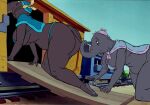  anthro ass big_ass dumbo giddy giddy_(dumbo) mrsjumbo mrsjumbo_(dumbo) train 