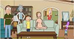 beth_smith jerry_smith morty_smith mr_dildo rick_and_morty rick_sanchez summer_smith