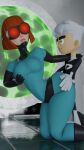  3d 3d_(artwork) big_ass danny_fenton danny_phantom infinit_eclipse maddie_fenton madeline_fenton milf mommy nickelodeon 