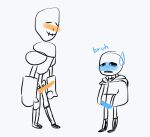  2010s 2017 2boys 2d 2d_(artwork) animated_skeleton bigger_male blue_blush blue_penis blush bottomless bottomless_male brother brother/brother brother_and_brother brothers bruh clothed clothing digital_media_(artwork) duo ectopenis english_text fontcest genitals gloves hooded_jacket hoodie implied_incest jacket larger_male looking_at_another looking_at_genitalia looking_at_penis lowest-of-dirt lowest_of_dirt male male/male male_only monster orange_blush orange_penis papyrus papyrus_(undertale) papysans partially_colored penis sans sans_(undertale) skeleton sketch smaller_male sweatdrop text tumblr undead undertale undertale_(series) video_game_character video_games white_background yaoi 