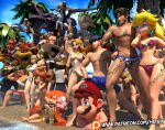 bayonetta beach belly_button bikini bowser corrin fire_emblem_awakening fire_emblem_fates fox_mccloud ganondorf hanxulz ike incineroar inkling_girl isabelle_(animal_crossing) joker_(persona) link lucina mario mario_kart_tour metal_gear_solid palutena princess_daisy princess_peach princess_zelda richter_belmont ridley robin_(fire_emblem) rosalina shulk solid_snake super_mario_bros. super_mario_bros. super_mario_odyssey super_smash_bros. super_smash_bros._ultimate terry_bogard the_legend_of_zelda wendy_o._koopa wii_fit_trainer zero_suit_samus