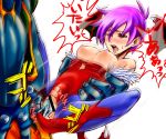  breasts bulge darkstalkers hair jedah_dohma lilith_aensland nipples penis_in_pussy sex 