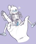  1boy 2d 2d_(artwork) animated_skeleton anon anonymous bittersweetdeath blue_blush blue_penis blush completely_nude completely_nude_male digital_media_(artwork) disembodied_hand ectopenis erect_penis genital_fluids genitals hand heart-shaped_pupils heart_eyes humanoid legs_apart m_legs macrophilia male male_focus malesub micro micro_male microphilia monster monster_boy nude nude_male one_eye_closed penis precum purple_background sans sans_(undertale) simple_background size_difference skeleton small_penis smaller_male solid_color_background solo_focus solo_male spoken_heart spread_legs submissive submissive_male undead undertale undertale_(series) video_game_character video_games 