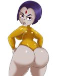 artist_request ass_focus big_ass dat_ass dc_comics lady_legasus looking_back raven_(dc) teen_titans teen_titans_go