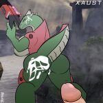 1boy 1girl 2019 anthro ass big_breasts breasts cum cum_in_pussy cum_inside cum_on_butt cum_on_face digital_media_(artwork) half-closed_eyes high_res huge_breasts human humanoid_penis lizard looking_at_viewer male male_human/female_anthro mammal nipples nude penis pussy quake quake_champions reptile scalie sex smile smirk sorlag straight text thick_thighs video_games weapon white_text xaust