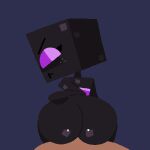  1boy 1girl enderman enderwoman gif jjoyplus loop minecraft penis penis_in_pussy retool third-party_edit vaginal 