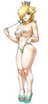 big_breasts breasts nikcesco pasties princess_rosalina rosalina solo super_mario_bros. super_mario_galaxy thong wand