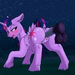 blush furry gif horny my_little_pony sex_from_behind twilight_sparkle vaginal_penetration