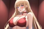  alluring big_breasts blonde_hair blue_eyes bra emilie_de_rochefort heart_shaped_necklace lingerie namco red_bra rosalia rosalia_(artist) tekken tekken_5_dark_resurrection tekken_7 tekken_8 tekken_tag_tournament_2 