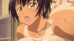 2girls aihara_ai all_fours ass blush doggy_position futa_on_futa futabu futanari gif hands_on_ass hentai itou_aya nude tan