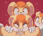 anoningen anthro choco_the_rabbit cream_the_rabbit furry mature_female milf original_character rabbit sega sonic_the_hedgehog_(series) sonic_x vanilla_the_rabbit video_game_milf