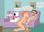 american_dad brian_griffin cougar crossover family_guy fellatio glenn_quagmire infidelity lois_griffin meg_griffin orgasm_face penis semen steve_smith