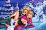 anna_(frozen) disney frozen_(movie) kristoff kristoff_(frozen) olaf rzhevskii tagme