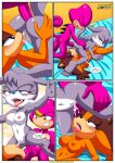  archie_comics bbmbbf comic espio_the_chameleon furry mobius_unleashed nic_the_weasel nicolette_the_weasel palcomix sega sonic_boom stickin&#039;_around_(comic) sticks_the_jungle_badger 