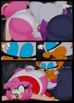 3barts amy_rose comic dat_ass rouge_the_bat sega sonic_the_hedgehog_(series) tagme tail tail_fetish tail_sex