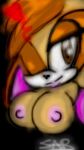 anthro big_breasts breasts cream_fur cream_hair furry lagomorph leporid mammal orange_hair rabbit rabbit_ears sega sonic_the_hedgehog_(series) sweetangelbreeze vanilla_the_rabbit video_game_milf