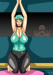 age_difference bulma_briefs dragon_ball_z kamesgym massive_breasts master_roshi small_head