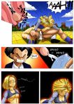 android_18 animated_gif comic cum dragon_ball_dirty_fighting insemination