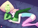 cartoon_network cubedcoconut female/female female_only gem gem_(species) gems pearl pearl_(gem) pearl_(steven_universe) peridot peridot_(steven_universe) pussylicking steven_universe yuri