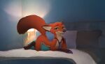 1boy anthro disney fox furry male nick_wilde nude zaush zootopia